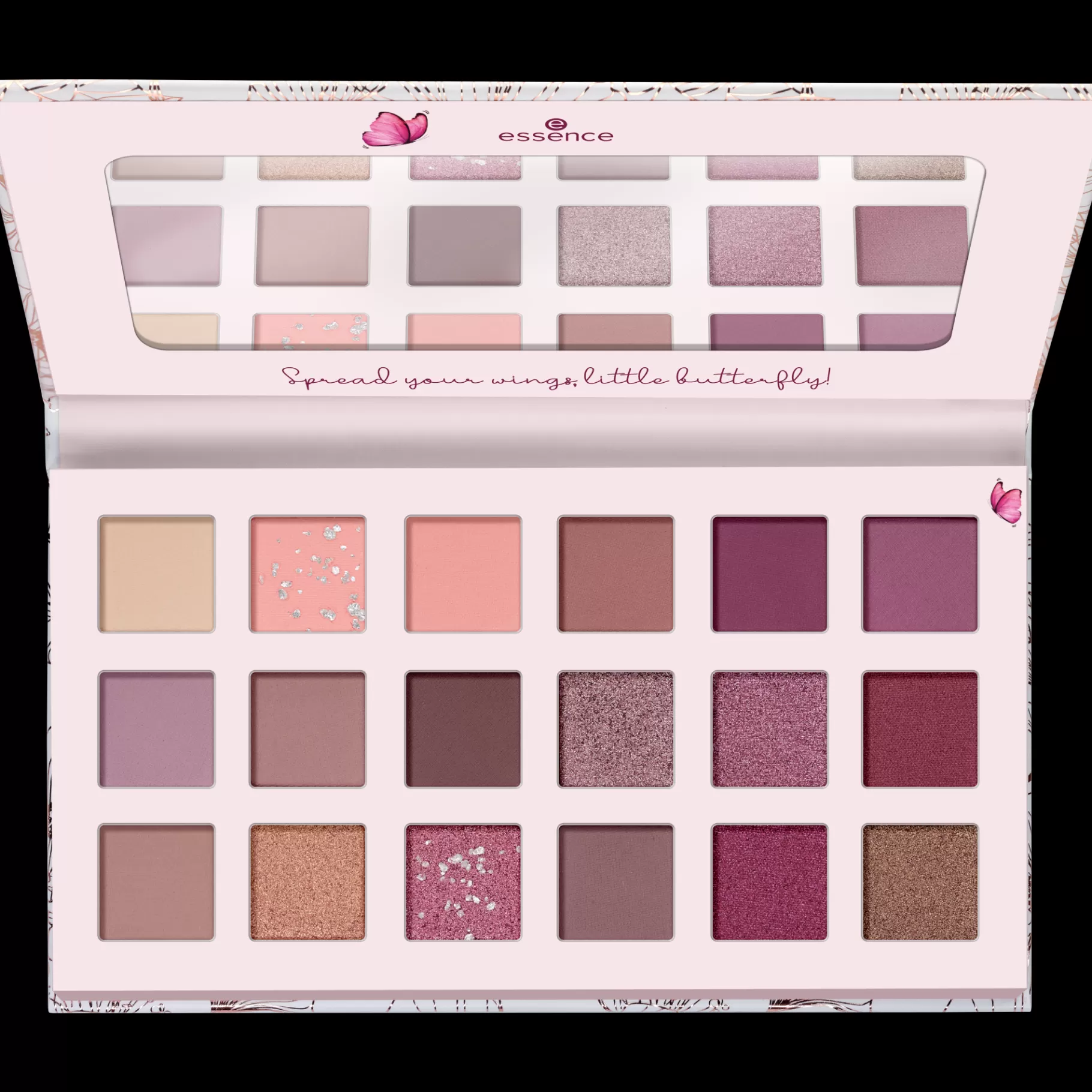 essence Blooming Wings eyeshadow palette 02 - Let me be your wings Clearance