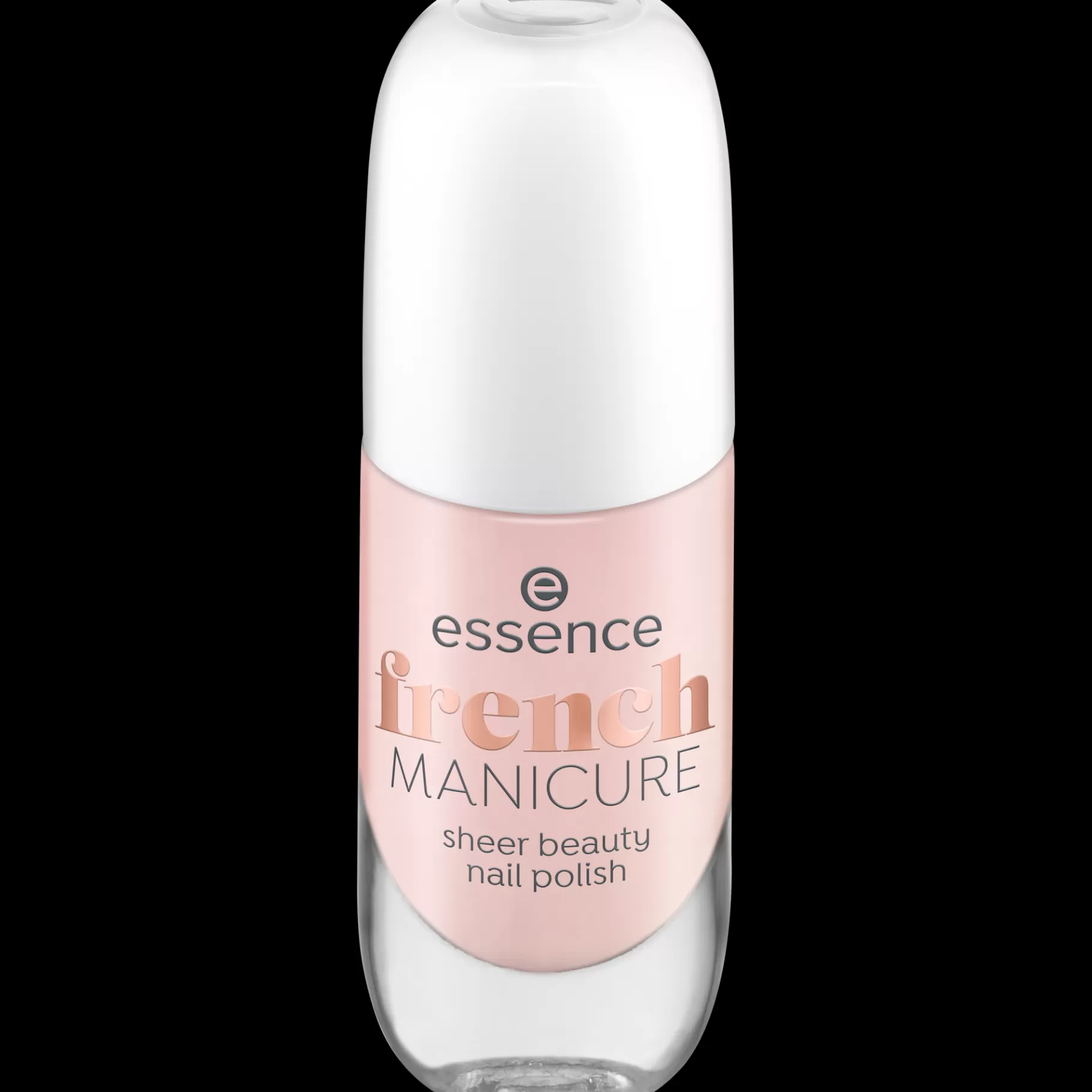 essence french MANICURE sheer beauty nail polish 01 - peach please! Clearance