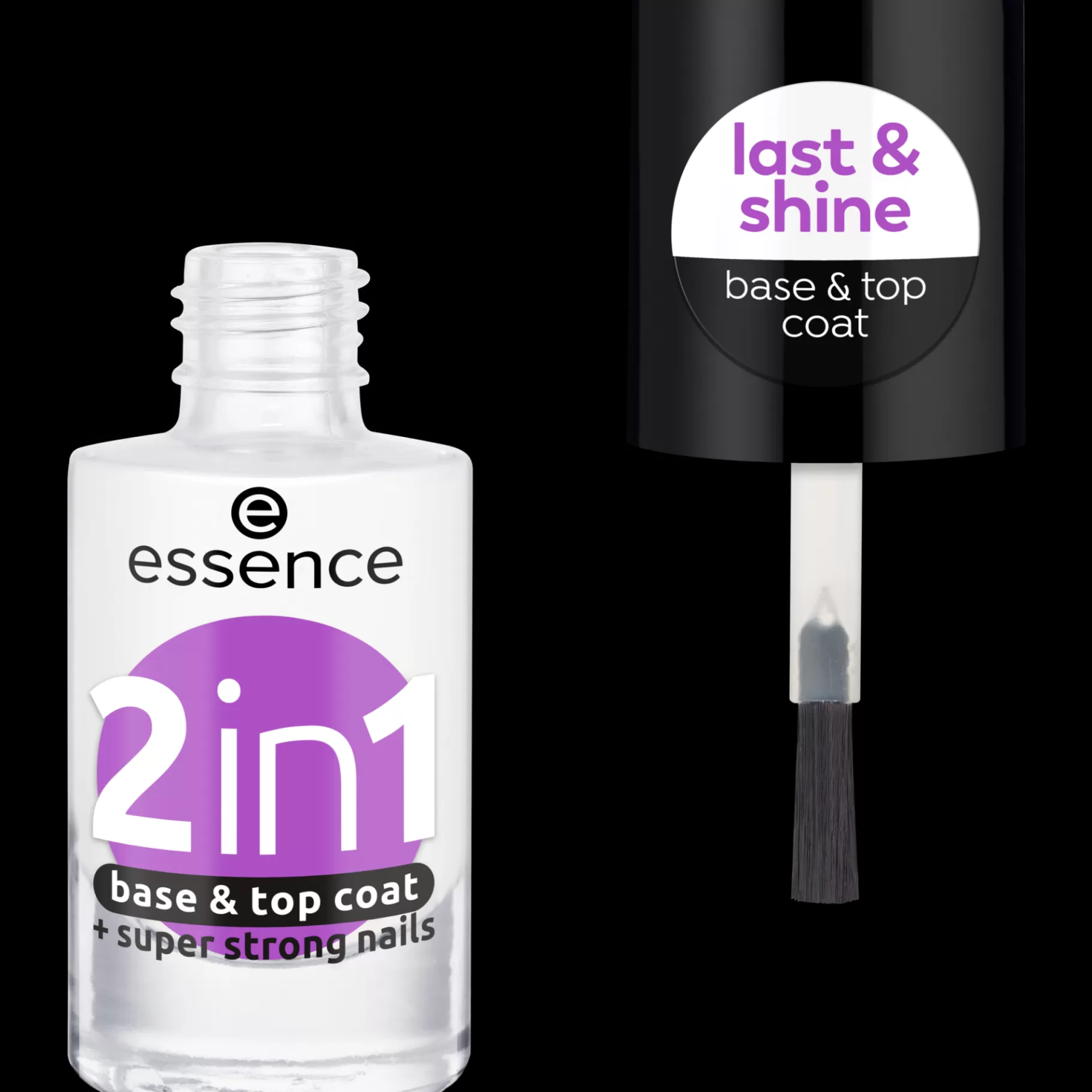 essence 2 in 1 base & top coat Online