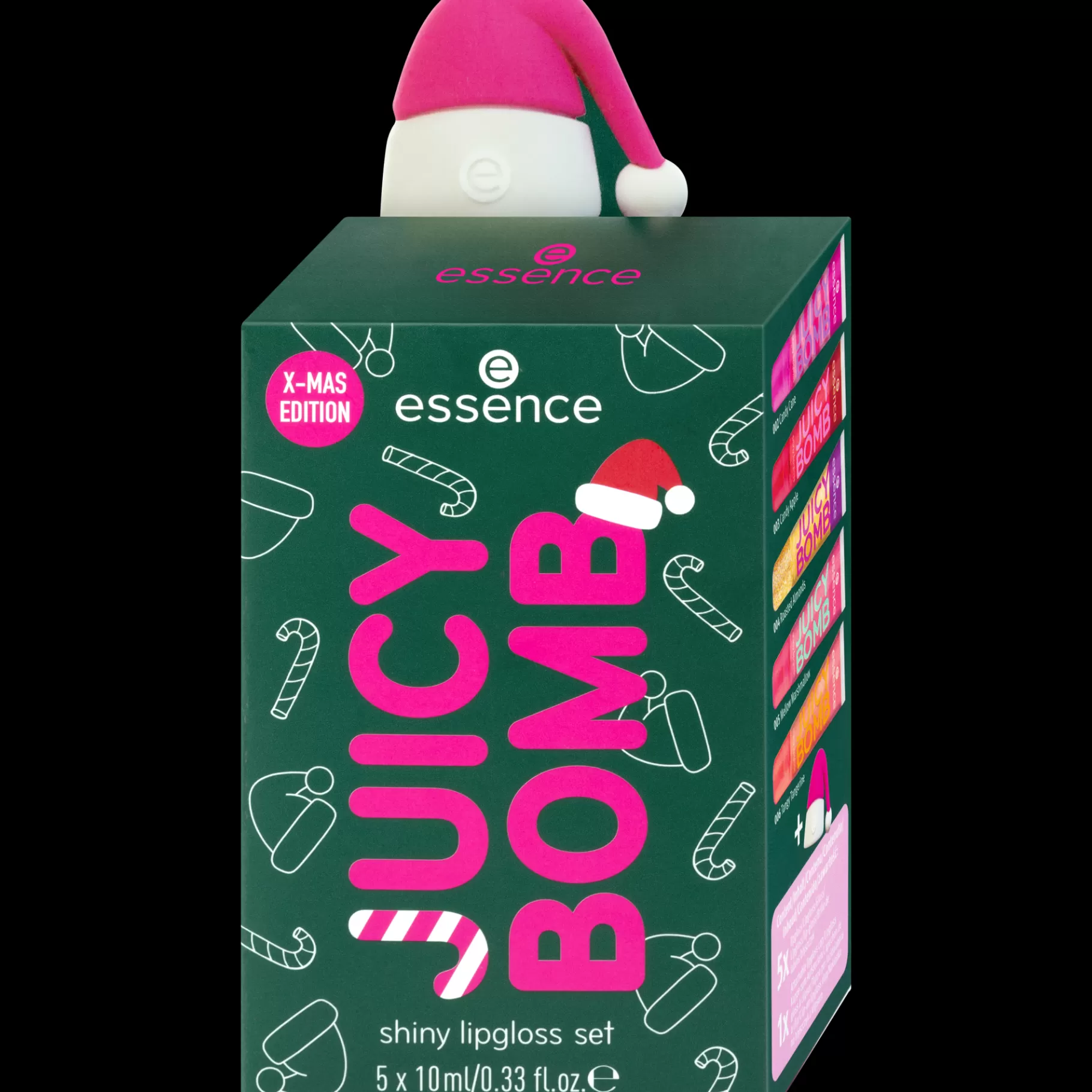 essence JUICY BOMB Xmas edition shiny lipgloss set Clearance