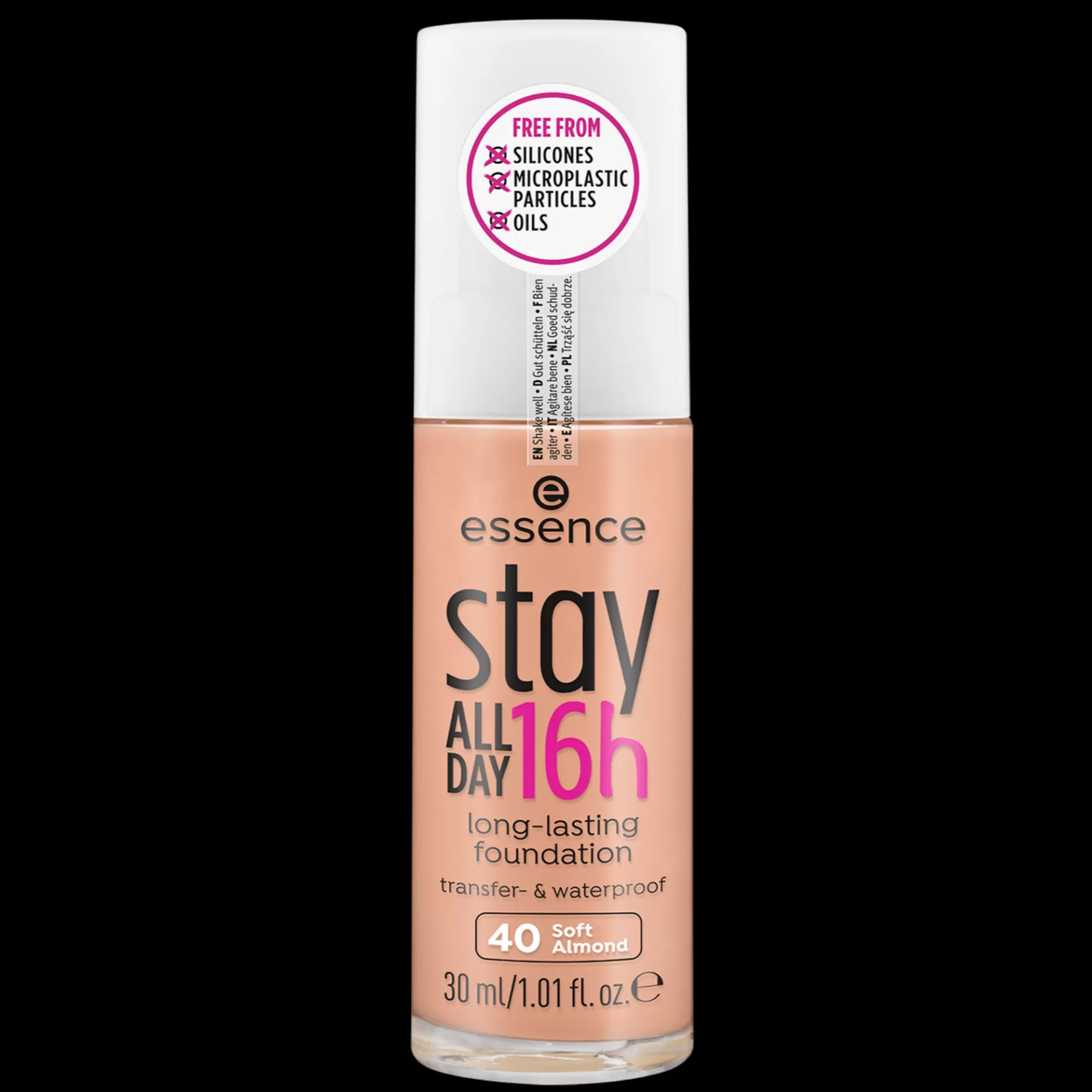 essence stay ALL DAY 16h long-lasting Foundation 40 - Soft Almond Flash Sale