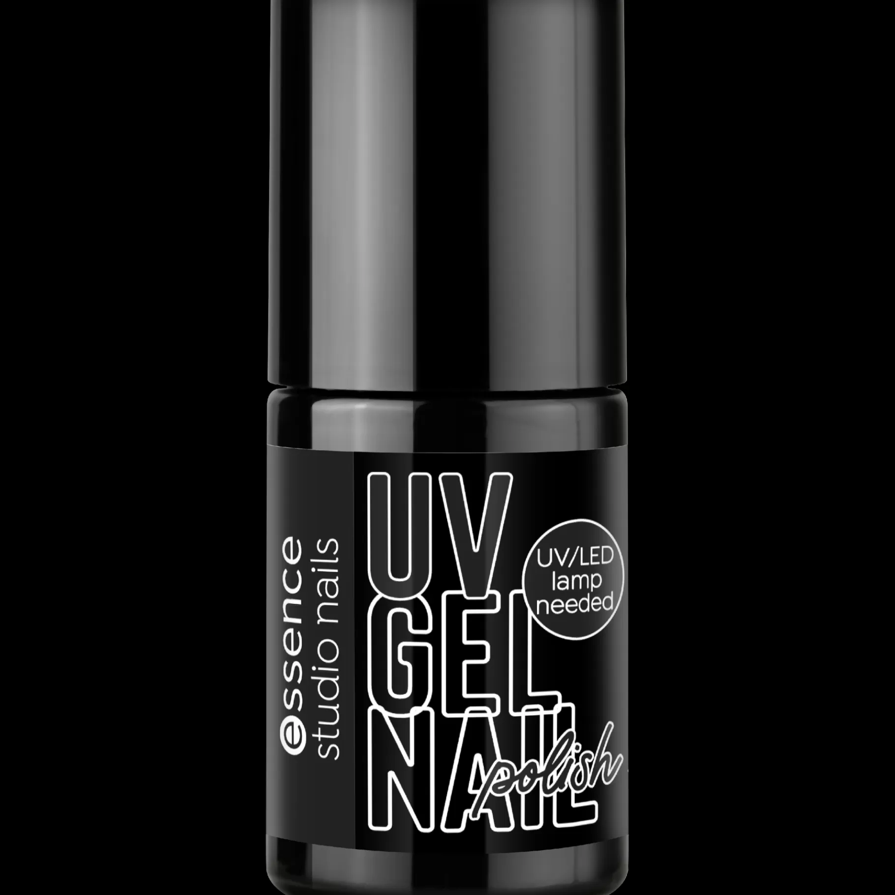 essence studio nails UV GEL NAIL polish 10 - baby, comeBLACK! Hot