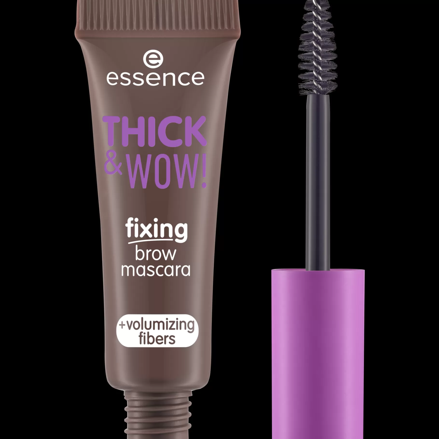 essence THICK & WOW! fixing brow mascara 02 - Ash Brown Hot